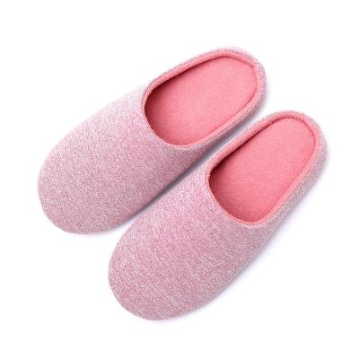 China Cushioning Slippers Women's Indoor Home Plush Soft Cute Cotton Sheer Slippers Shoes Non-slip Floor Home Slippers for sale