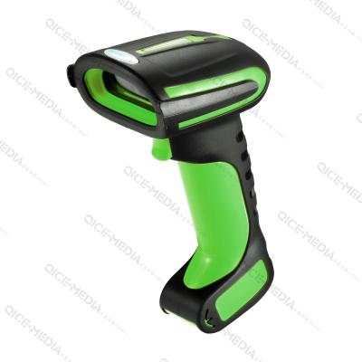 China Portable Handheld Wireless 2D QR Barcode Scanner A4 Wireless QR Barcode Scanner for sale