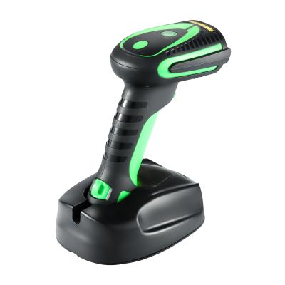 China Factory Cheapest Wins10 2.4Ghz 2D QR Industrial Level 2d BT Barcode Scanner Android POS Scanner Handheld Wireless Rugged Handheld Barcode Scanner for sale