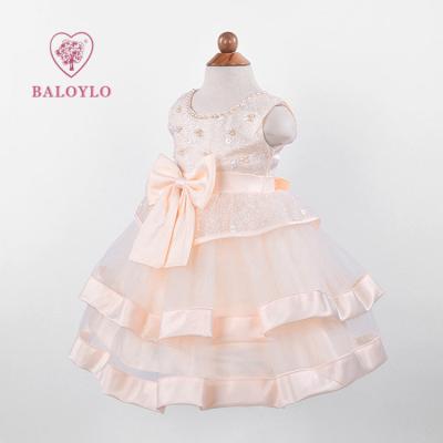 China Lace Casual Dress for Flower Kids Dress Girls Dress Sleeveless Princess Dress Ladies Frocks for Birthday Party for sale