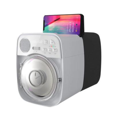 China LG-S818 LINEN 5W Wireless System Speakers For Sale Portable Blue Tooth Speaker With Wireless MIC And Speaker Fill Audio for sale