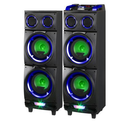 China Wireless System LINGE x4 2000W LG-8102S Speaker Party Speaker Best Karaoke Active Passive Speaker 8' Woofer for sale