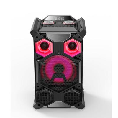 China LINEN 8' x1 60W LG-808B Bass Portable Home Speaker Home Boomboxes Party Audio Wireless System With Led Light for sale