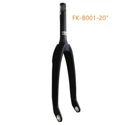 China Professional BMX BMX Carbon Fork Tapered Carbon Fork 20