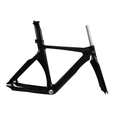 China Top-Fire Wholesale Recycling OEM Customize Full Carbon Track Bike Frame BSA System Track Frame for sale