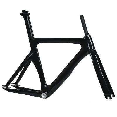 China Road Bikes Chinese Frame Full Carbon Track Fixed Speed ​​Carbon Fiber Bike Frame for sale