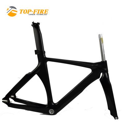 China Road Bikes Hot Selling Fixed Carbon Track Frame Set for sale