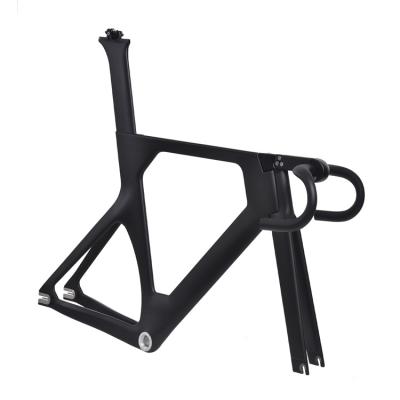 China Road Bikes High Quality Carbon Track Aerial Bike Frame Under UCI Design Rule for sale