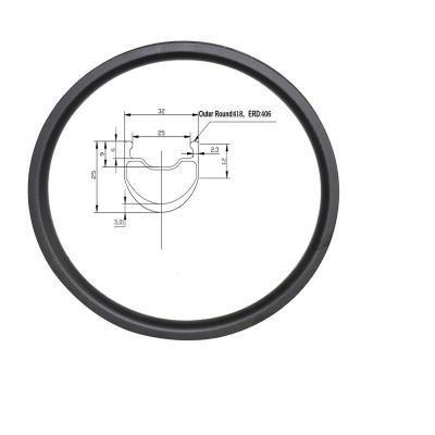 China BMX Rim Full Carbon Bicycle Custom high quality Logo Wheel Rim 20inch Bmx rims Wheelset for sale