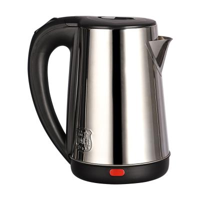 China 360 Degree Base 2.0L 1800W Cordless Portable Electric Rotating Kettle Boil-dry Food Grade 304 Stainless Steel for sale