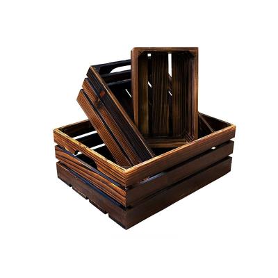 China China handicrafts fruit wooden box fruit and vegetable vegetable dishes wooden box noodles for sale