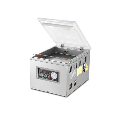 China Hotels 305 Stainless Steel Skin Industrial Double Chamber Vacuum Packaging Machine for sale