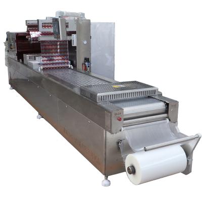 China Food Silver 307 Stainless Steel Stretch Film Vacuum Packing Machine for sale