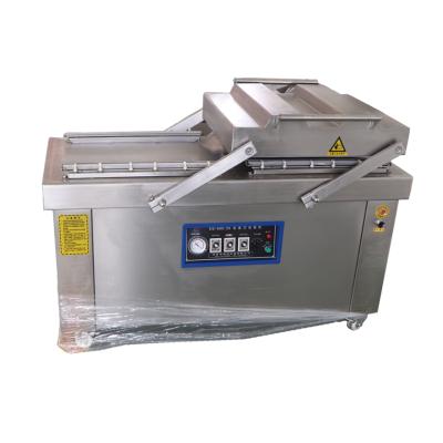 China Hotels 305 Stainless Steel Food Skin Double Chamber Machine Vacuum Packing Machines for sale