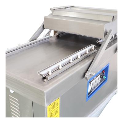 China Bag 305 Stainless Steel Double Chamber Fit Hotels Body Seal Film Vacuum Packaging Machine for sale