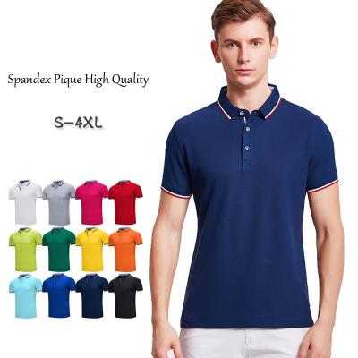 China Anti-Wrinkle 2022 Wholesale China Custom Design Customized Gray Rugby Single Strip Collar Polo T-Shirts For Men for sale