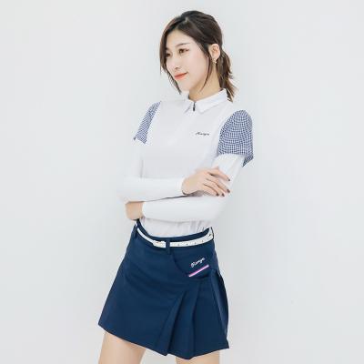 China 2020 QUICK DRY Spring Women Golf Clothing Body Fitness Mesh UV Protection Cooling Tops Ladies Long Sleeve Quick Dry Sports Golf Shirt for sale