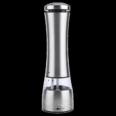 China Hotel Amazon Stainless Steel Pepper Mill Electric Salt Mill Hot Selling Universal Pepper Mill for sale