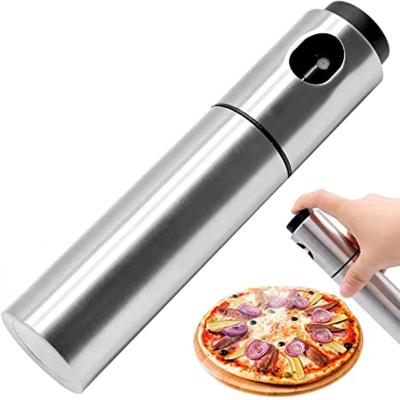 China Fashionable Kitchen Stainless Steel Oil Dispenser Bottle Oil Cooking Dispenser Sprayer Bottle for sale