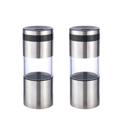 China Fashionable Hot Selling Home Goods Kitchen Plastic Seasoning Shaker Stainless Steel Seasoning Shaker for sale