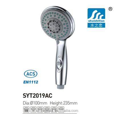 China Rainless Switch ACS EN1112 Certificated Toilet Knob Hand Shower With Knob for sale