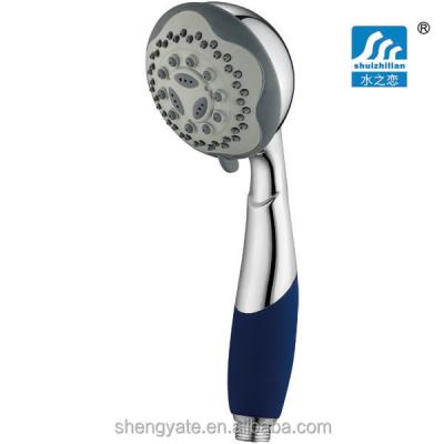 China Without Diversion CIXI ABS Muti Luxury Chromed Chromed Function ACS Certificated Hand Shower Head for sale