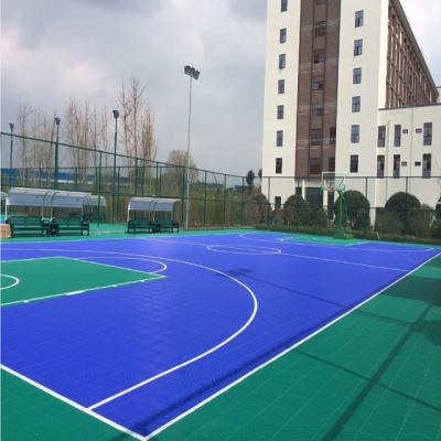 China High Quality Basketball Court/Tennis Court Sports Flooring Tennis Sports Flooring Basketball Court Tiles for sale