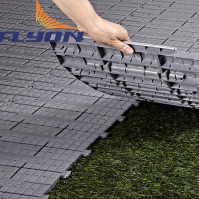 China 2018 Best Event Stadium Pad Deck White Grass Decks Outdoor Flooring Event Deck for sale