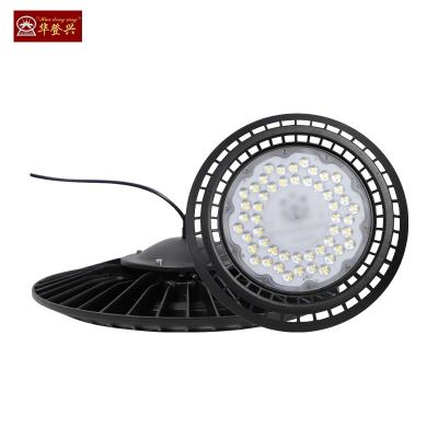 China Linear Garage Use Gym Warehouse Factory Sale Price Aluminum Shell 2 Year Warranty 100w 150w 200w UFO Style Aluminum Shell Led High Bay Light for sale