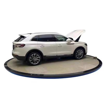 China Home Use 360 ​​Degree Rotating Car Turntable Car Platform Rotating Auto Show Stage for sale