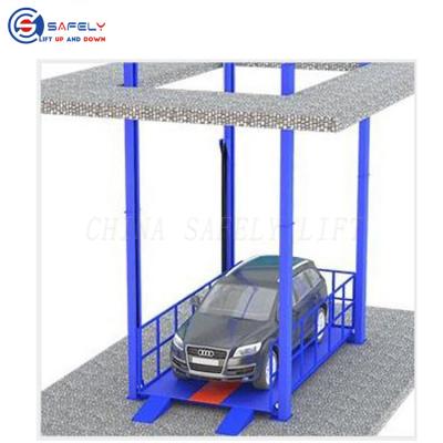 China 2ton Hotels 6m Customer Needed Four Post Cargo Lift for sale