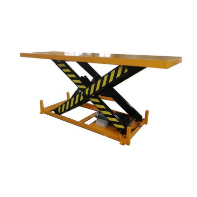 China Workshop Lift Table Stationary Three Platform Scissor Lift Table for sale