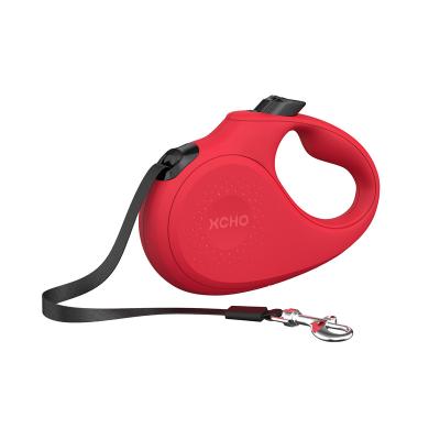 China Best Seller Reflective High Quality Comfortable Walking Retractable Dog Leash for sale