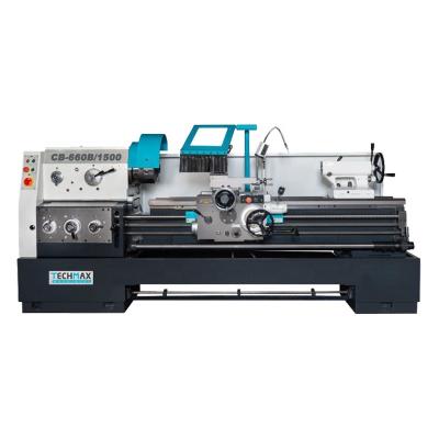 China High Quality TORNO Lathe Bench Turret Manual Lathe Manual Universal CB 660B Spindle Lathe Machines Hole 82mm Machinery Repair Shops for sale