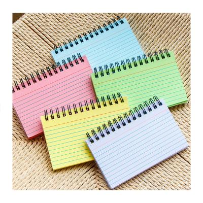 China Spiral PP Cover Ring Binding Weekly Planner Mini Spiral Student Office Cute Notebook for sale