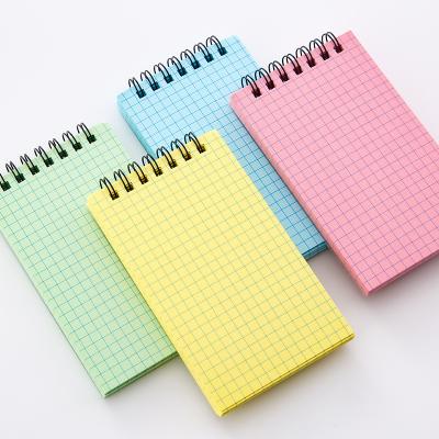 China Spiral Custom PP Sheet Ring Binding Weekly Planner Mini Spiral Student Office Cute Notebook for sale