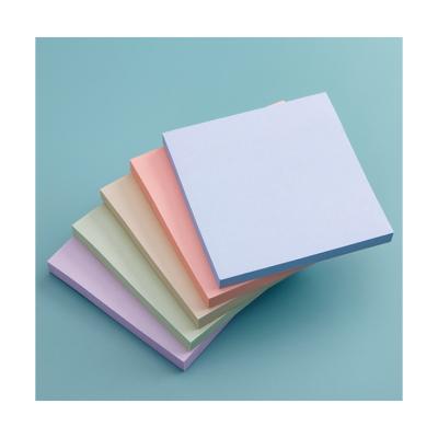 China Stationery self-adhesive cute kawaii notepad notebook sticker notepads sticky note with paper box for sale