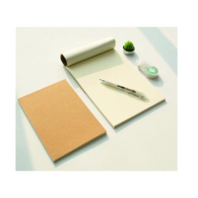 China Sale 18k Notebook Simple Draft Book Packing Notepad Hot White Stationery Paper Hardcover Book Packaging for sale