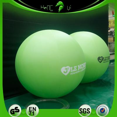 China Custom Advertising Helium Balloon Inflatable Balloon Hongyi Inflatables Giant Toy Inflatable Advertising Ball for sale