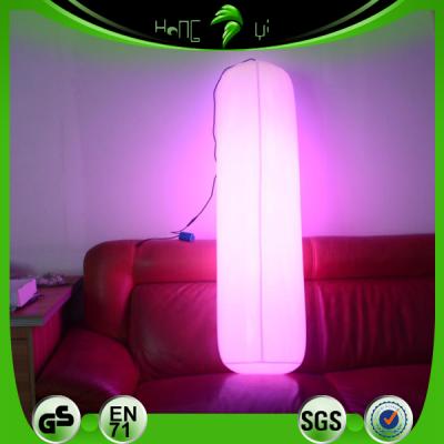 China High Quality Promotion Activity Hongyi Inflatable Lighting Pillar For Sale for sale