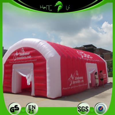 China Fireproof 8x4 Meters Inflation Proof Air Tent Inflatable Water House for sale