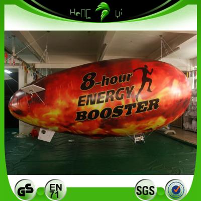 China Giant Zeppelin Helium Blimp / Promotion Flight RC / Inflatable Airship For Advertising for sale