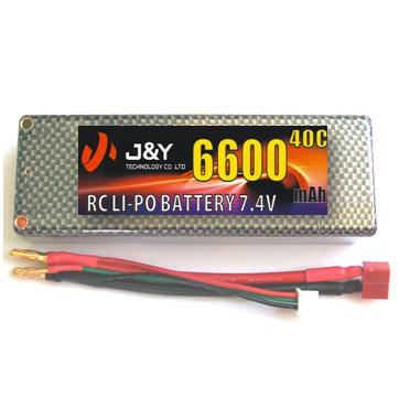 China Toys 2S 6600Mah 7.4V RC Car Battery for sale