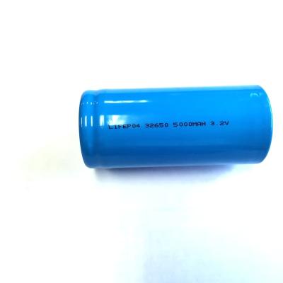 China Home Appliances Battery Cell 32650 5000mAh 3.2V LiFePO4 for sale