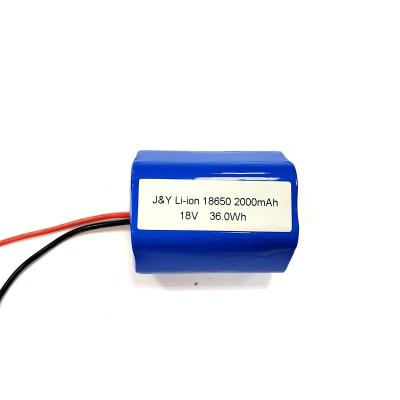 China Consumer Electronics 18V 2000mAh Li-ion Battery Pack For Electronic Scale for sale