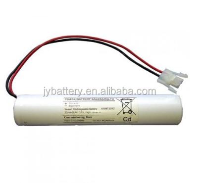 China Home Appliances 3.6V 2000mAh Nicd Battery For Emergency Light Battery Pack for sale