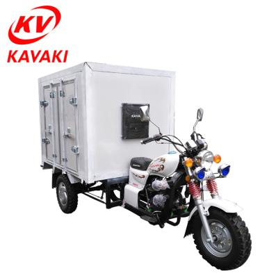 China 2018 New Cargo Style Three Wheel Insulated Motorcycle 200cc High Quality Cargo Tricycle for sale