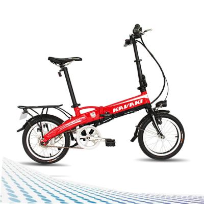 China Aluminum alloy 2018 new! 5000w Brushless Motor Iride Electric Folding Bike Folding Electric Mountain Bike for sale