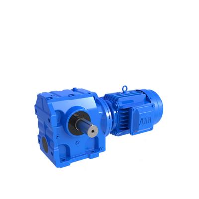 China Food Hot Selling High Quality S Series Helical Gear Motor Geared Reducer for sale