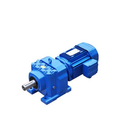 China Power Transmission R Series 1 30 Speed ​​Speed ​​Reducer Gearbox With 10hp Gear Motor for sale